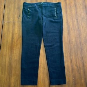 BANANA REPUBLIC -  Womens Sloan Pants, Size 6, Color - Navy Blue, Slim Ankle